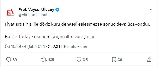 Ünlü ekonomist Veysel Ulusoy'dan dolar kuru için 'altın vuruş' uyarısı! Dolar sahipleri ters köşe olacak 8